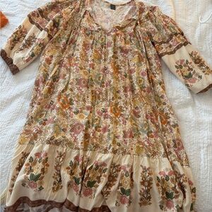 SHEIN Multicolor Floral Dress